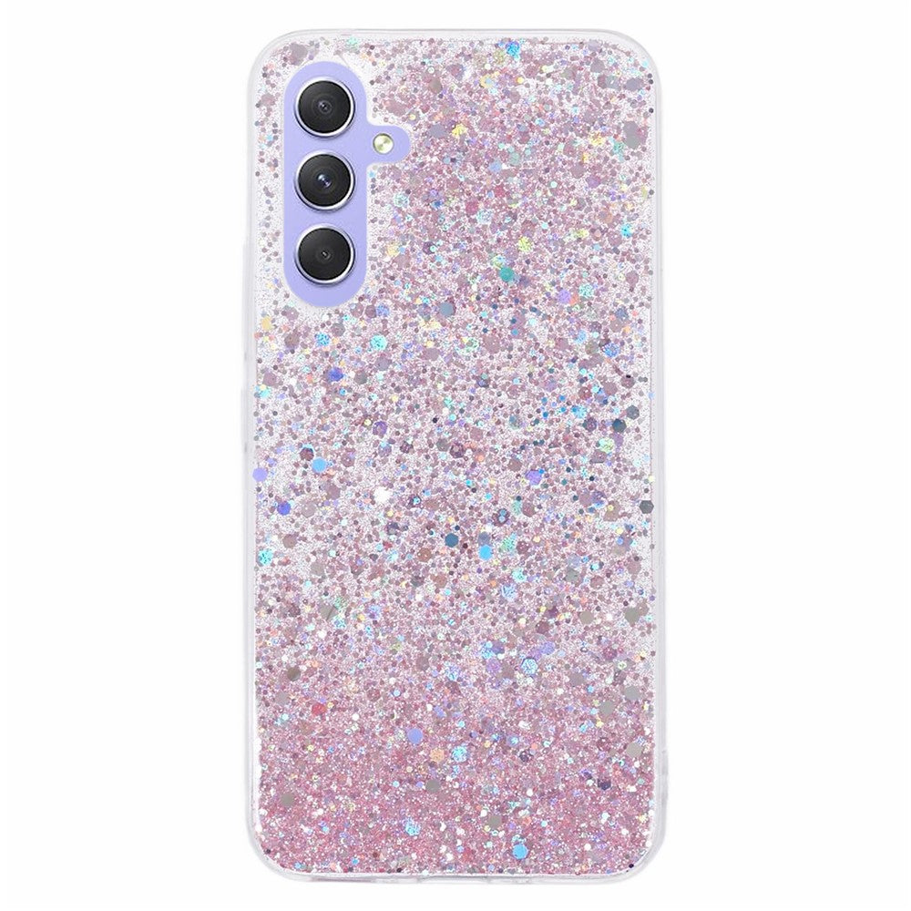 For Samsung Galaxy S23 FE TPU Case Glittery Scratch-proof Phone Cover