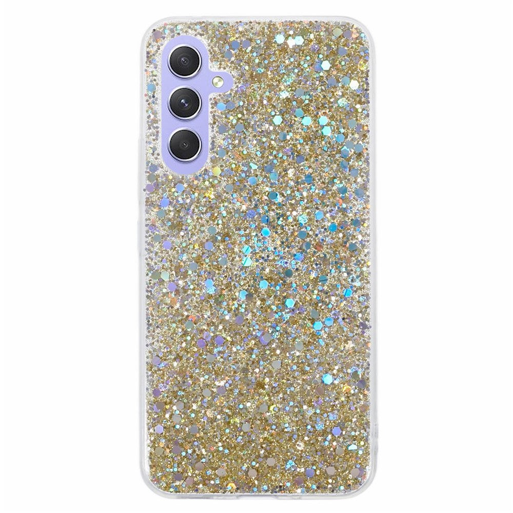 For Samsung Galaxy S23 FE TPU Case Glittery Scratch-proof Phone Cover