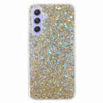For Samsung Galaxy A24 4G (162.1 x 77.6 x 8.3mm) TPU Case Slim-Fit Glittery Phone Back Cover