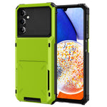 Til Samsung Galaxy A55 5G Cover PC+TPU Kortholder Skjult Lomme Anti-ridse Cover