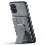 For Samsung Galaxy A51 4G SM-A515 Case Card Holder Leather Coated TPU Phone Cover