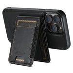 SUTENI H17 For iPhone 12 Pro Case Detachable Card Holder Phone Shell Compatible with MagSafe