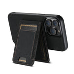 SUTENI H17 Leather Case for iPhone 12 Pro 6.1 inch Cover Anti-fall Card Holder Shell Compatible with MagSafe