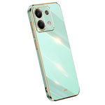 XINLI For Xiaomi Redmi Note 13 Pro 4G / Poco M6 Pro 4G TPU Phone Case Electroplating Edge