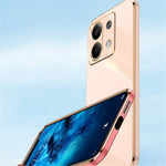 XINLI For Xiaomi Redmi Note 13 Pro 4G / Poco M6 Pro 4G TPU Phone Case Electroplating Edge