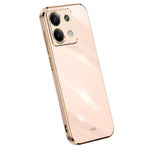 XINLI For Xiaomi Redmi Note 13 Pro 4G / Poco M6 Pro 4G TPU Phone Case Electroplating Edge