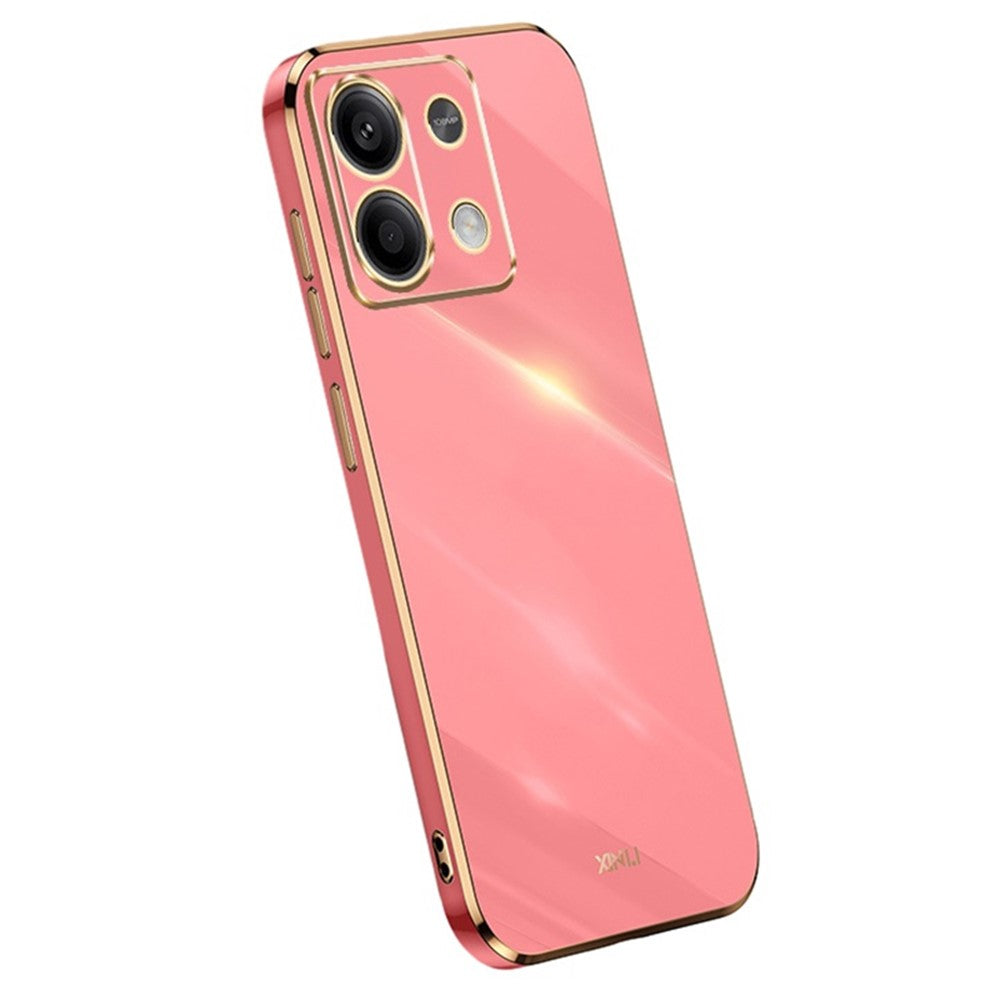 XINLI For Xiaomi Redmi Note 13 Pro 4G / Poco M6 Pro 4G TPU Phone Case Electroplating Edge