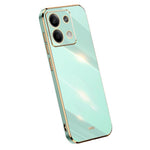 XINLI For Xiaomi Redmi Note 13 4G TPU Case Anti-scratch Electroplating Phone Cover