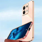 XINLI For Xiaomi Redmi Note 13 4G TPU Case Anti-scratch Electroplating Phone Cover