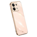 XINLI For Xiaomi Redmi Note 13 4G TPU Case Anti-scratch Electroplating Phone Cover