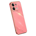 XINLI For Xiaomi Redmi Note 13 4G TPU Case Anti-scratch Electroplating Phone Cover