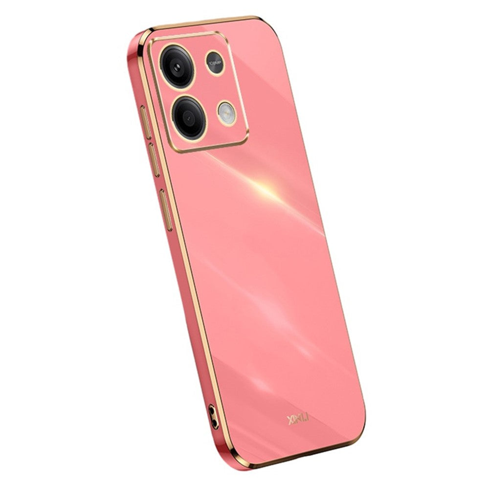 XINLI For Xiaomi Redmi Note 13 4G TPU Case Anti-scratch Electroplating Phone Cover