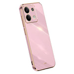 XINLI For Xiaomi Redmi Note 13 4G TPU Case Anti-scratch Electroplating Phone Cover