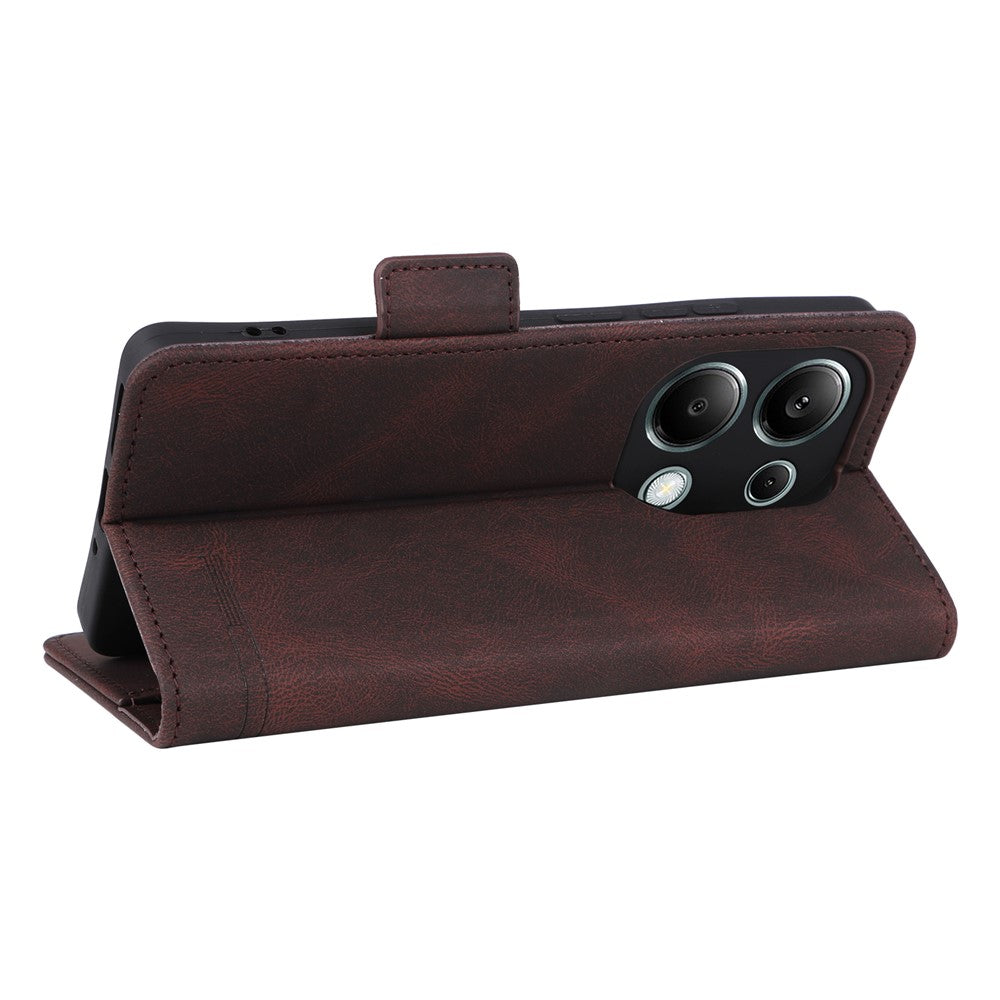 For Xiaomi Redmi Note 13 Pro 4G / Poco M6 Pro 4G Case PU Leather Folio Wallet Phone Cover