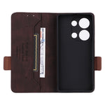 For Xiaomi Redmi Note 13 Pro 4G / Poco M6 Pro 4G Case PU Leather Folio Wallet Phone Cover