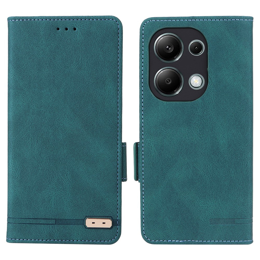 For Xiaomi Redmi Note 13 Pro 4G / Poco M6 Pro 4G Case PU Leather Folio Wallet Phone Cover