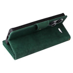 For Xiaomi Redmi Note 13 Pro+ 5G Case Rivet Decor PU Leather Wrist Strap Phone Cover