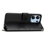 For Xiaomi Redmi Note 13 4G Case Wallet Stand Butterfly Leather Flip Phone Cover