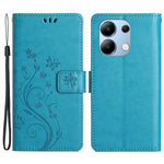 For Xiaomi Redmi Note 13 4G Case Wallet Stand Butterfly Leather Flip Phone Cover