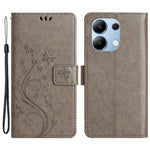 For Xiaomi Redmi Note 13 4G Case Wallet Stand Butterfly Leather Flip Phone Cover