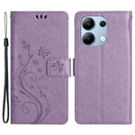 For Xiaomi Redmi Note 13 4G Case Wallet Stand Butterfly Leather Flip Phone Cover