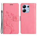 For Xiaomi Redmi Note 13 4G Case Wallet Stand Butterfly Leather Flip Phone Cover
