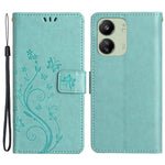 For Xiaomi Redmi 13C 4G / 5G / 13R 5G / Poco M6 5G / Poco C65 4G Leather Case Butterfly Phone Wallet Cover