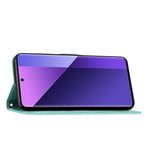 For Xiaomi Redmi 13C 4G / 5G / 13R 5G / Poco M6 5G / Poco C65 4G Leather Case Butterfly Phone Wallet Cover