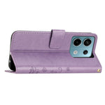 For Xiaomi Redmi Note 13 5G Case Butterfly Pattern PU Leather Wallet Phone Cover