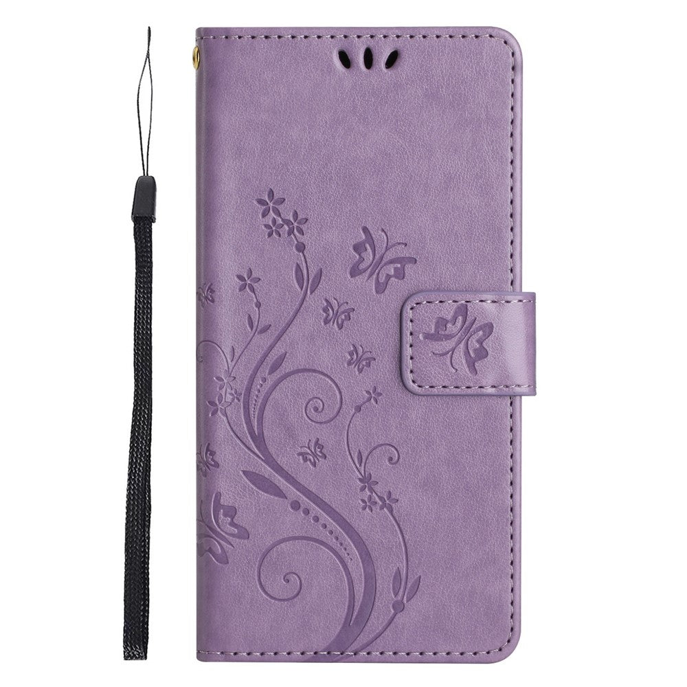 For Xiaomi Redmi Note 13 5G Case Butterfly Pattern PU Leather Wallet Phone Cover