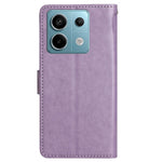 For Xiaomi Redmi Note 13 5G Case Butterfly Pattern PU Leather Wallet Phone Cover