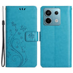For Xiaomi Redmi Note 13 5G Case Butterfly Pattern PU Leather Wallet Phone Cover