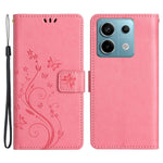 For Xiaomi Redmi Note 13 5G Case Butterfly Pattern PU Leather Wallet Phone Cover