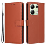For Xiaomi Redmi Note 13 4G Wallet Case PU Leather Flip Phone Cover with Stand