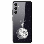 For Samsung Galaxy A05s 4G Cell Phone Cases PC+TPU+Tempered Glass Anti-fall Shell