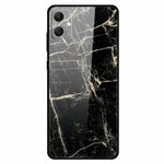 Til Samsung Galaxy A05 4G etui PC+hærdet glas+TPU stødsikker telefoncover