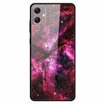 Til Samsung Galaxy A05 4G etui PC+hærdet glas+TPU stødsikker telefoncover
