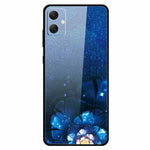 Til Samsung Galaxy A05 4G etui PC+hærdet glas+TPU stødsikker telefoncover