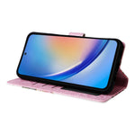 Til Samsung Galaxy A35 5G lædercover med RFID-blokerende kortlommer