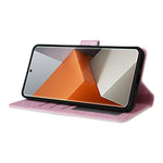 For Xiaomi Redmi Note 13 Pro+ 5G Case Leather Lacquered Phone Cover RFID Blocking