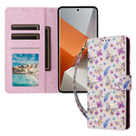 For Xiaomi Redmi Note 13 Pro+ 5G Case Leather Lacquered Phone Cover RFID Blocking