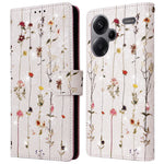 For Xiaomi Redmi Note 13 Pro+ 5G Case Leather Lacquered Phone Cover RFID Blocking