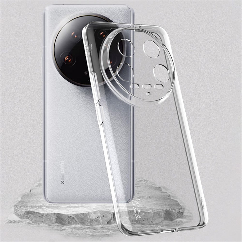 IMAK UX-5 Series For Xiaomi 14 Ultra TPU Case Slim Fit Crystal Clear Phone Cover