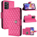 For Samsung Galaxy A33 5G Leather Case Phone Stand Cover with 7 Card Slots and Hand Strap