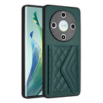 YB Leather Coating Series-8 Til Honor X9b 5G / Magic6 Lite 5G Standercover RFID-blokerende Kortlommer Telefoncover