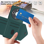 YB Leather Coating Series-8 Til Honor X9b 5G / Magic6 Lite 5G Standercover RFID-blokerende Kortlommer Telefoncover