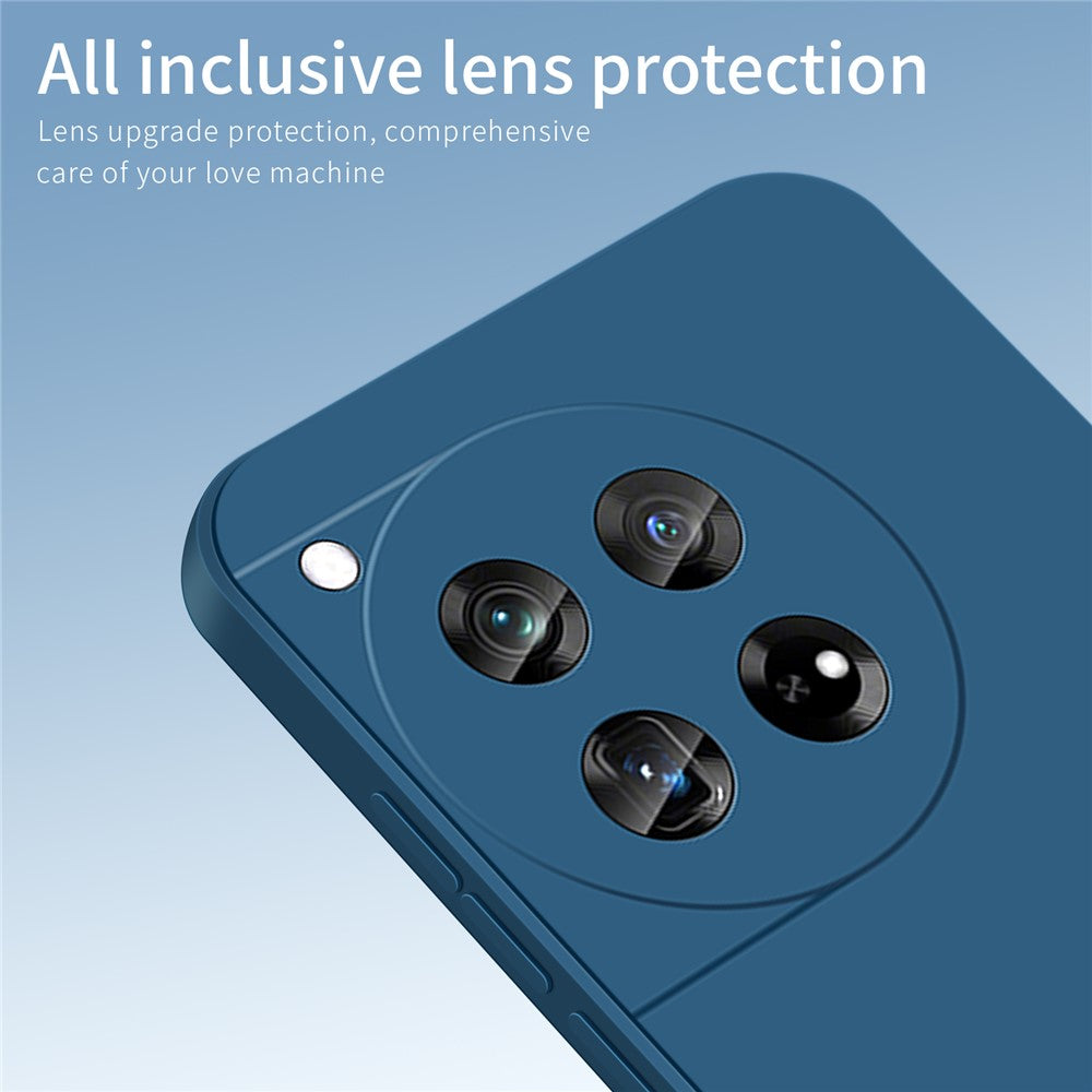 PINWUYO JK Touching Series för OnePlus 12 5G-skal med reptåligt mjukt TPU-bakstycke