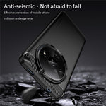 MOFI JK TPU Series-1 For Xiaomi Redmi A3 / Poco C61 4G Protective Case TPU Phone Cover Carbon Fiber Texture