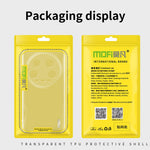 MOFI For Xiaomi 14 Ultra TPU Case Transparent Phone Cover Anti-scratch