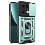 For Xiaomi Redmi Note 13 4G Case Scratch-resistant PC+TPU Kickstand Phone Shell
